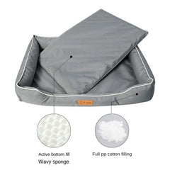 Luxury Scratch Resistant and Waterproof Dog Bed.