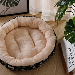 Luxury Round Donut Dog Bed.