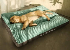 Luxuriously Sumptuous Corduroy Dog Bed with Detachable Washable Cover