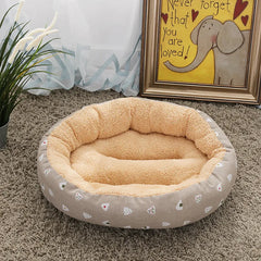 Luxury Round Donut Dog Bed.