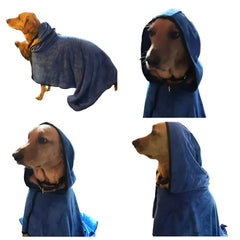 Microfiber Pet Drying robe.