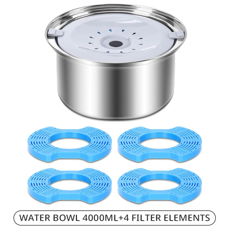 Ultimate 4L Stainless Steel Non Spill Water Bowl
