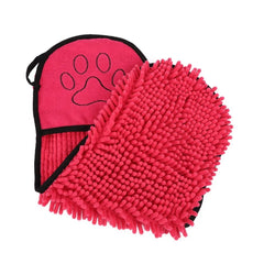 New Quick-Drying Pet Mitt Towel