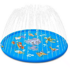 Splash into Summer Fun: Pet and Kid-Friendly Water Mat