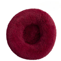 The Ultimate Donut Cuddler Round Dog Bed - Ultra Soft - Washable Dog Bed.