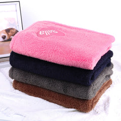 Personalised Soft Fleece Pet Blankets.