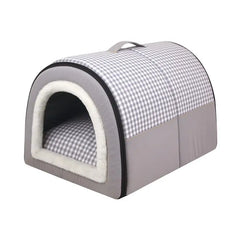 Internal Cosy Foldable Dog  / Cat House Bed.