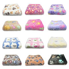 Warm Fleece Pet Blanket for Dog or Cat.