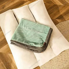 Luxuriously Sumptuous Corduroy Dog Bed with Detachable Washable Cover