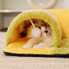 Cat Bed Tunnel Toy.