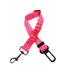 Adjustable Dog Car Seat Belt Harness with Cushioning Elasticity