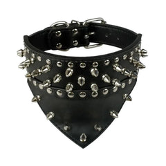 Spiked Large Dog Triangle Scarf Collar – The Ultimate Dog Accessory.