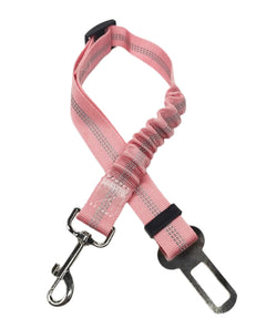 Adjustable Dog Car Seat Belt Harness with Cushioning Elasticity