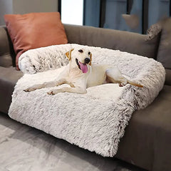 Luxuriously Comfy Large Dogs Bed & Furniture Protector.