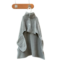 Dog Bath - Dry Robe - Fully Wrapped Quick Drying Absorbent Towel.