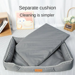 Luxury Scratch Resistant and Waterproof Dog Bed.