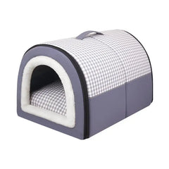 Internal Cosy Foldable Dog  / Cat House Bed.