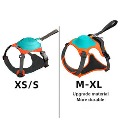 No Pull Reflective Harness  with Retractable Integral Lead.