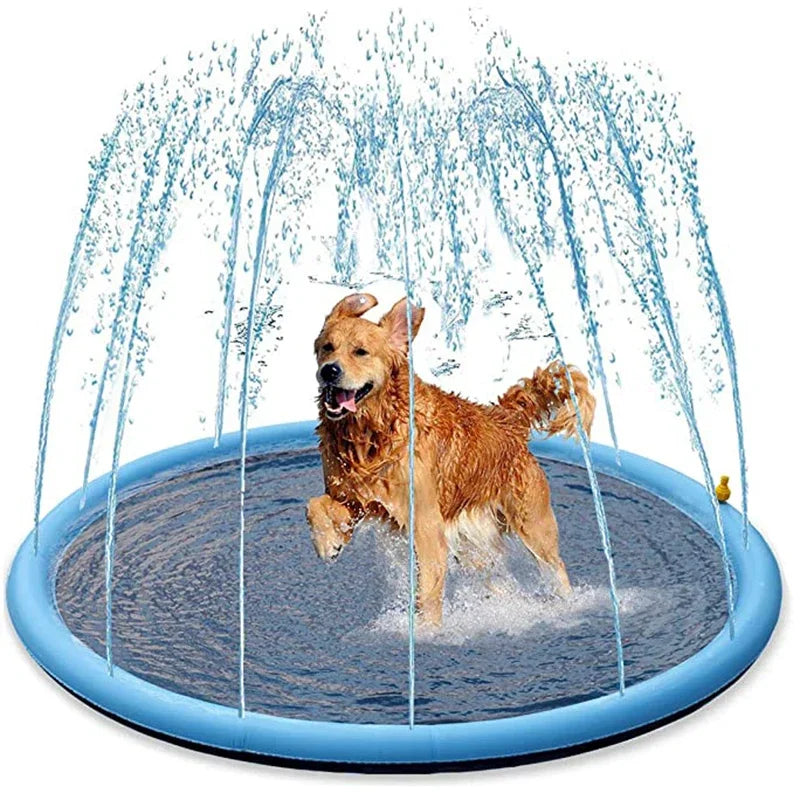 Splash into Summer Fun: Pet and Kid-Friendly Water Mat