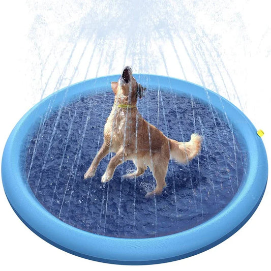 Splash into Summer Fun: Pet and Kid-Friendly Water Mat