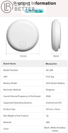 Smart Airtag Bluetooth GPS Tracker: Your Ultimate Pet Finder Life’s Better Ltd