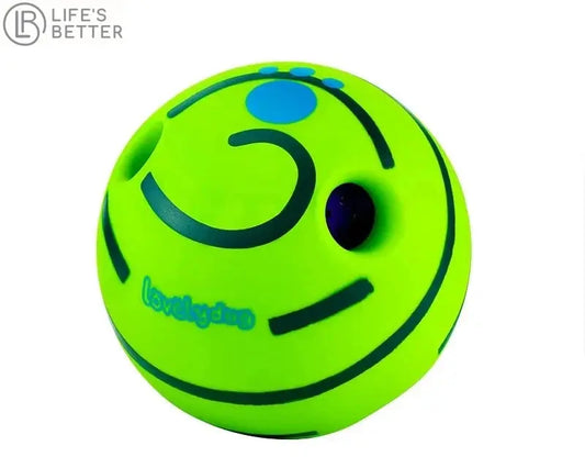 Squeaking Wobble Wag Giggle Dog Toy Ball!.