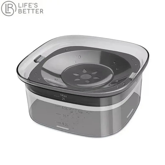 2L Spill-Proof Dog Water Drinking Bowl.