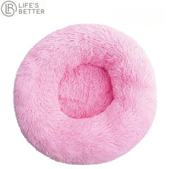 The Ultimate Donut Cuddler Round Dog Bed - Ultra Soft - Washable Dog Bed.