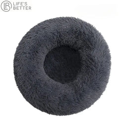 The Ultimate Donut Cuddler Round Dog Bed - Ultra Soft - Washable Dog Bed.