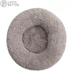 The Ultimate Donut Cuddler Round Dog Bed - Ultra Soft - Washable Dog Bed.