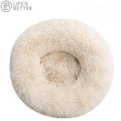 The Ultimate Donut Cuddler Round Dog Bed - Ultra Soft - Washable Dog Bed.