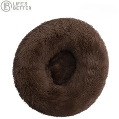 The Ultimate Donut Cuddler Round Dog Bed - Ultra Soft - Washable Dog Bed.