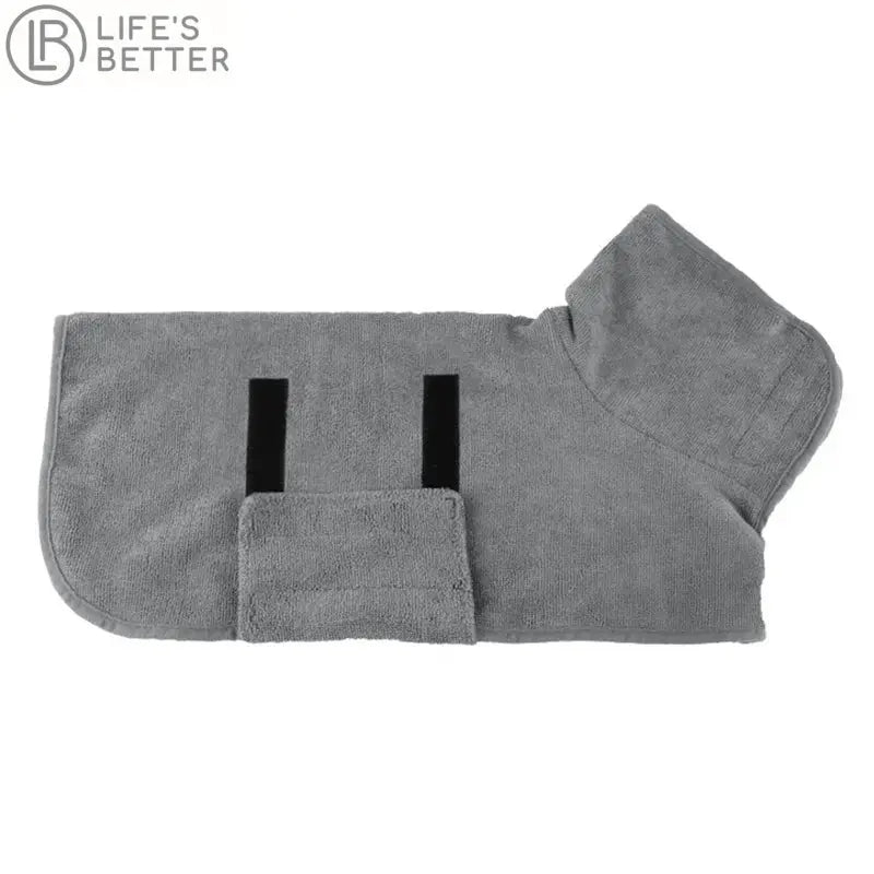 Ultra-Absorbent Dog Dry Bathrobe Towel.