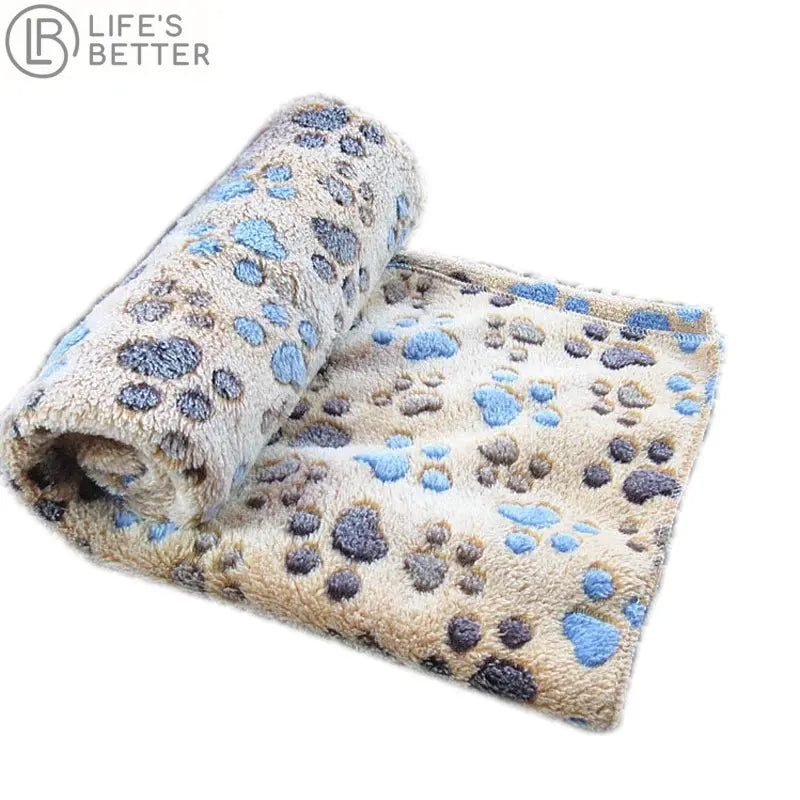 Warm Fleece Pet Blanket for Dog or Cat.