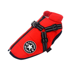 Waterproof Dog Coat & Harness.